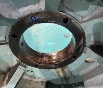 東元AECK 1300HP電機(jī)維修，更換軸、后端蓋、軸承